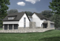 Sample 3D architectural rendering of home