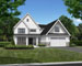 Image graphic rendering of house for builders