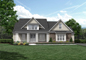 Image graphic rendering of house for builders